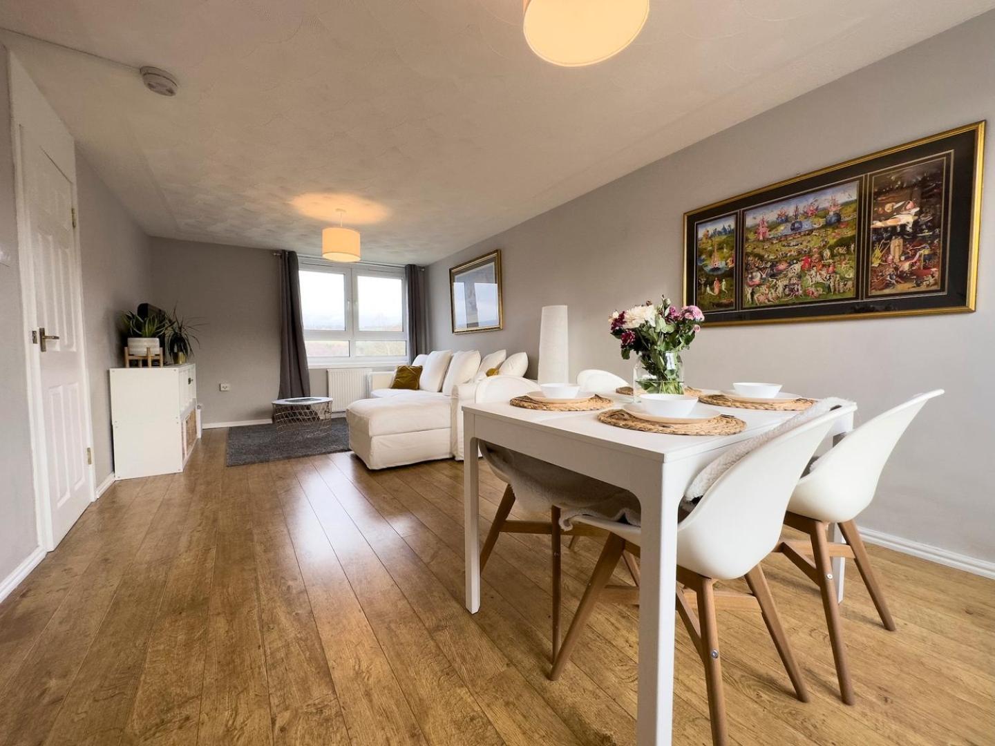Scandi Style Apartment With Stunning Views Linlithgow Kültér fotó